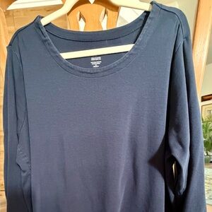 Classic J Jill Navy Blue Women's Top